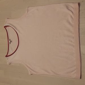 EUC Talbots Preppy Light Pink Tank Top
